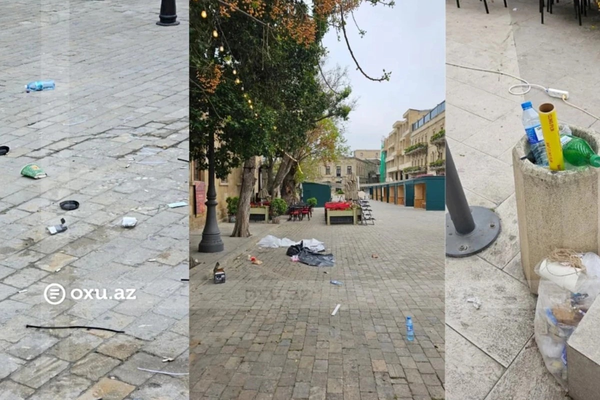 Bayramdan sonrakı səhər: Xalça festivalı necə zibil festivalına çevrildi? — FOTOLAR