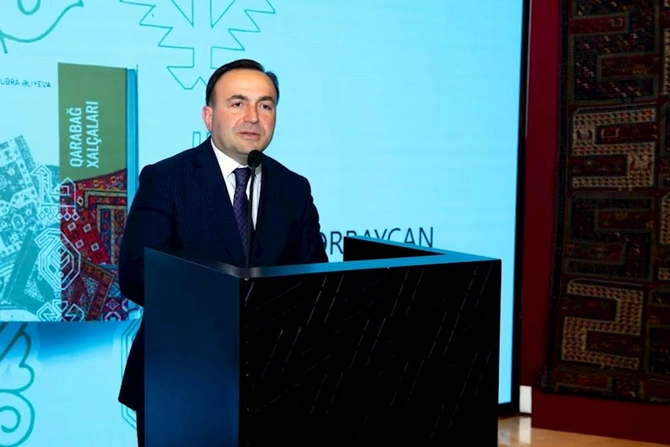 BP və TLM Azərbaycanda xalça sənətinə dair 3 kitabın təqdimatını etdi — FOTOLAR