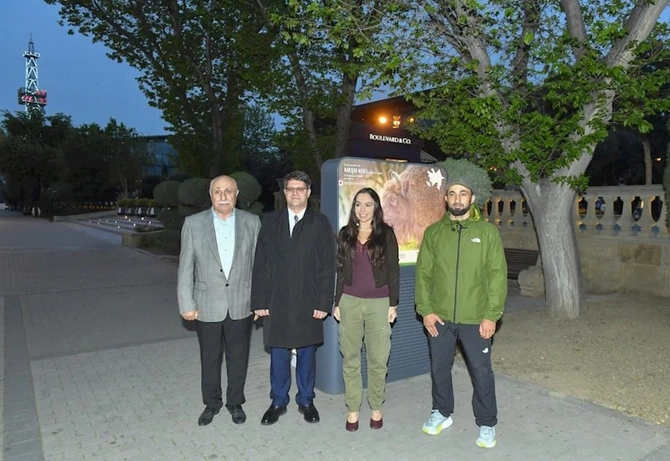 Leyla Əliyeva sərgi açılışında — FOTOLAR Leyla Əliyeva sərgi açılışında — FOTOLAR