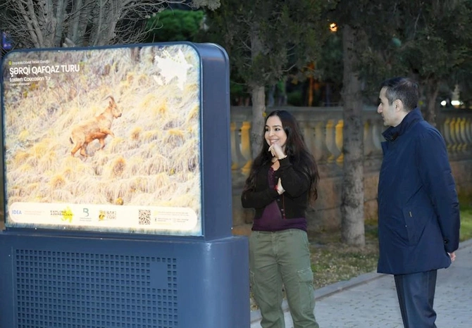 Leyla Əliyeva sərgi açılışında — FOTOLAR Leyla Əliyeva sərgi açılışında — FOTOLAR