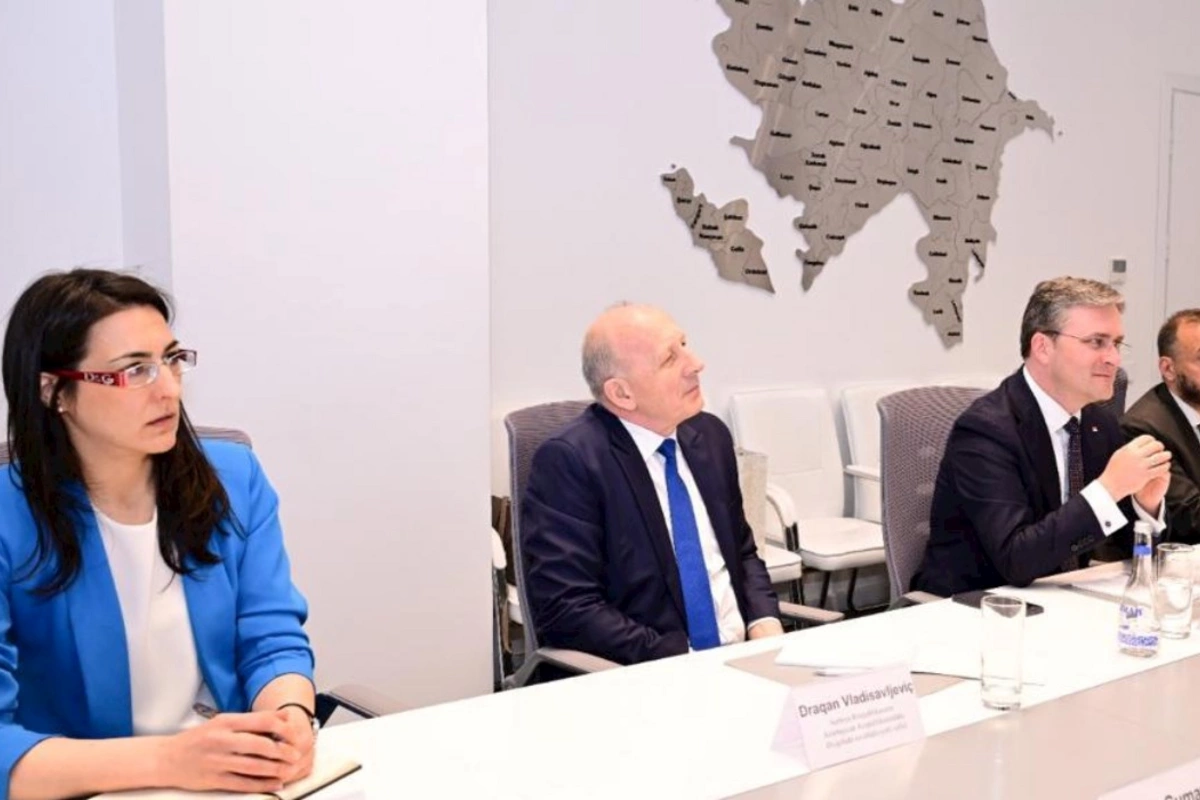 Azərbaycan ilə Serbiya arasında mədəniyyət sahəsində əməkdaşlığın perspektivləri müzakirə olunub — FOTOLAR