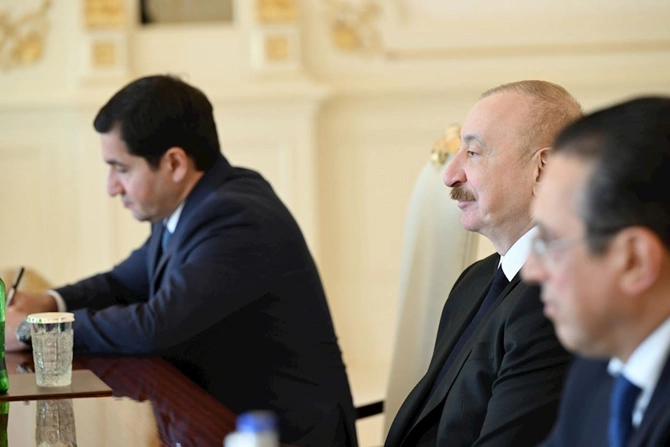 İlham Əliyev Parlamentlərarası İttifaqın Baş katibini qəbul etdi — FOTO