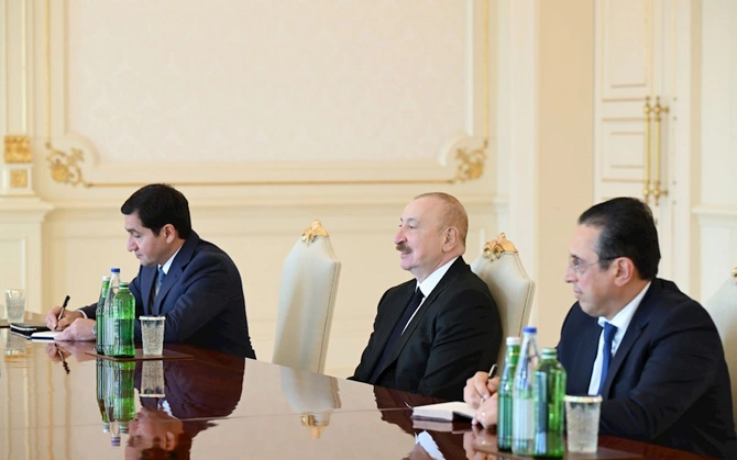 İlham Əliyev Parlamentlərarası İttifaqın Baş katibini qəbul etdi — FOTO
