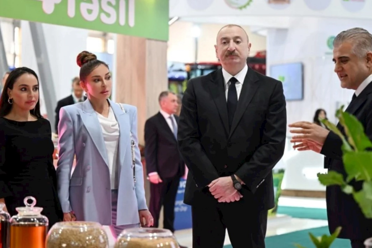 İlham Əliyev 19-cu Caspian Agro Week və 31-ci InterFood Azerbaijan sərgiləri ilə tanış olub — FOTOLAR