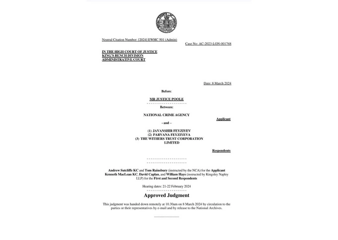 Deputat Cavanşir Feyziyev Londonda milyonluq mülklər alıb? — Siyahı və gəlir mənbələri Deputat Cavanşir Feyziyev Londonda milyonluq mülklər alıb? — Siyahı və gəlir mənbələri