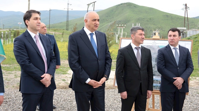 Ulu Öndər Heydər Əliyevin ildönümü münasibətilə daha bir kənd içməli su ilə təmin olunub — FOTOLAR