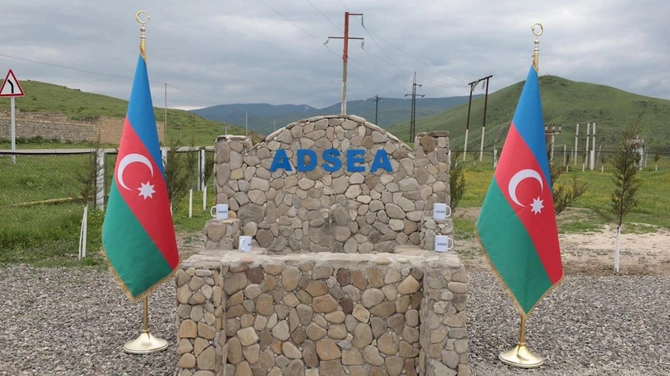 Ulu Öndər Heydər Əliyevin ildönümü münasibətilə daha bir kənd içməli su ilə təmin olunub — FOTOLAR