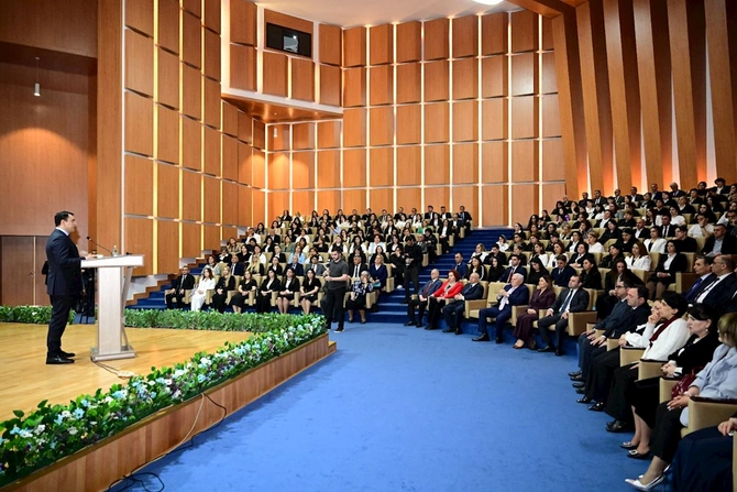 Şəkidə “Ümummilli Lider Heydər Əliyev və Azərbaycanın mədəniyyət dəyərləri” mövzusunda tədbir keçirildi — FOTOLAR Şəkidə “Ümummilli Lider Heydər Əliyev və Azərbaycanın mədəniyyət dəyərləri” mövzusunda tədbir keçirildi — FOTOLAR