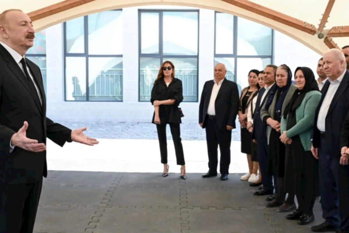 Prezident: Şükürbəyli kəndi tamamilə yenidən qurulub