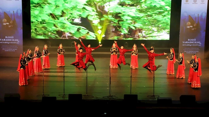 Bədii yaradıcılıq müsabiqə-festivalının yekun konserti keçirildi — FOTOLAR