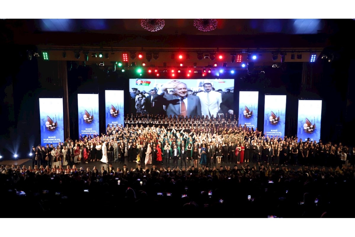 Bədii yaradıcılıq müsabiqə-festivalının yekun konserti keçirildi — FOTOLAR