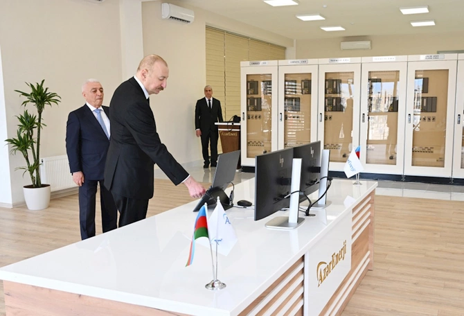 Cəbrayıl rayonunun Soltanlı kəndində “Şəfəq” yarımstansiyasının açılışı olub — FOTOLAR Cəbrayıl rayonunun Soltanlı kəndində “Şəfəq” yarımstansiyasının açılışı olub — FOTOLAR