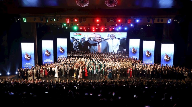 Bədii yaradıcılıq müsabiqə-festivalının yekun konserti keçirildi — FOTOLAR