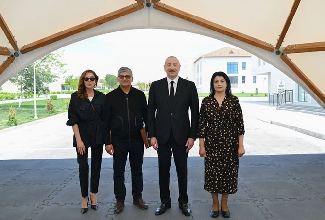 İlham Əliyev və Mehriban Əliyeva Cəbrayıla səfər ediblər — FOTOLAR İlham Əliyev və Mehriban Əliyeva Cəbrayıla səfər ediblər — FOTOLAR