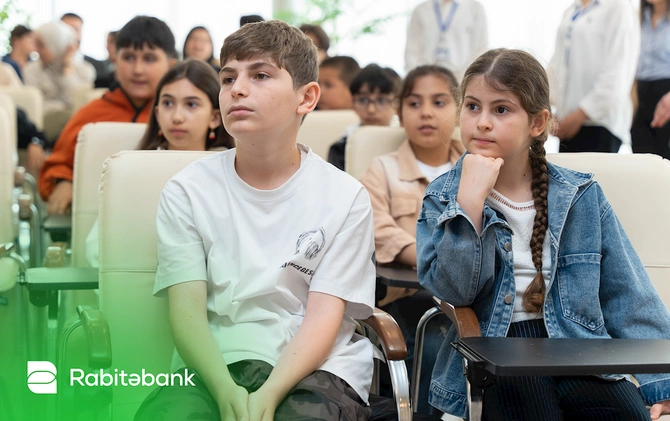 Rabitəbank və İnnovasiyalar Mərkəzi şəhid övladları üçün Zəfərin gələcəyi layihəsini həyata keçirib