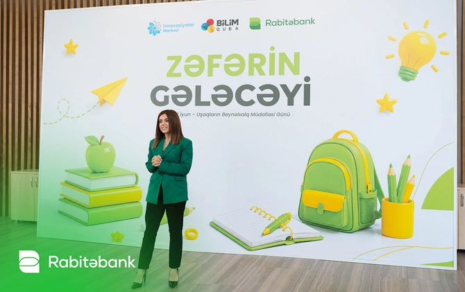 Rabitəbank və İnnovasiyalar Mərkəzi şəhid övladları üçün Zəfərin gələcəyi layihəsini həyata keçirib