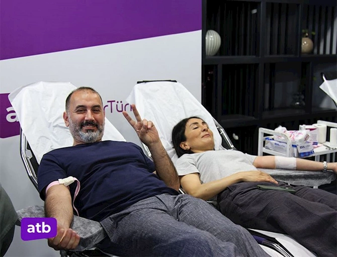 Azər Türk Bankda qanvermə aksiyası keçirilib