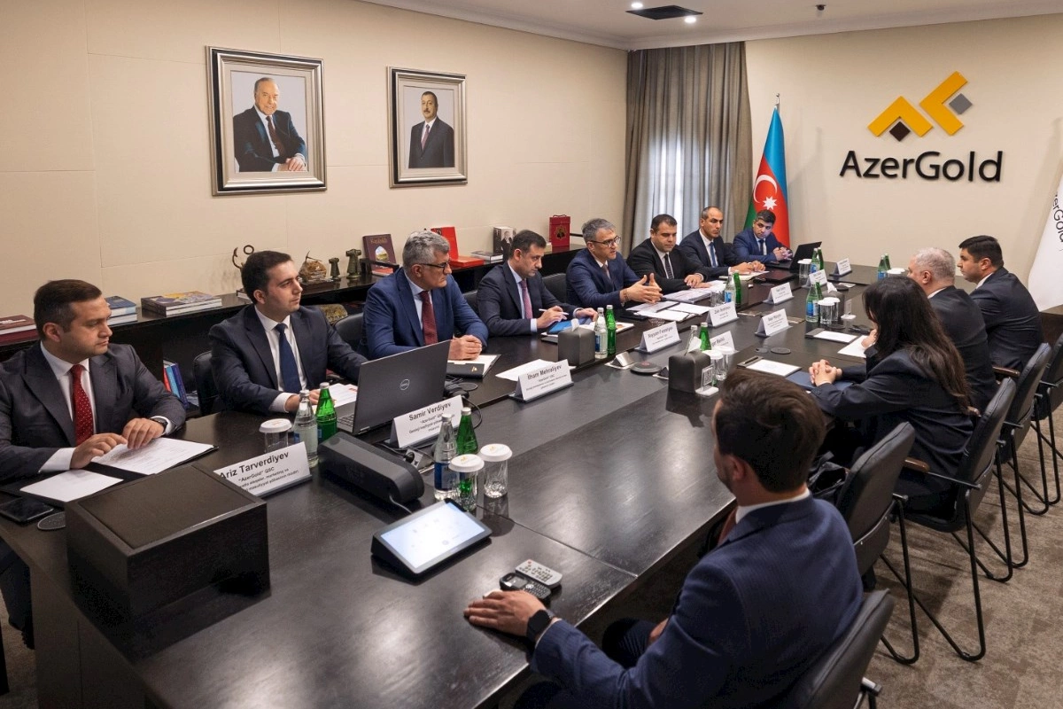 AzerGoldda Kəlbəcərin Söyüdlü qızıl yatağı layihəsinin icra vəziyyəti nəzərdən keçirildi — FOTOLAR