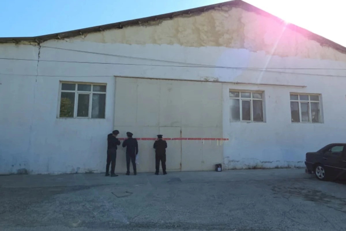 Bakıda mebel sexinin fəaliyyəti dayandırılıb