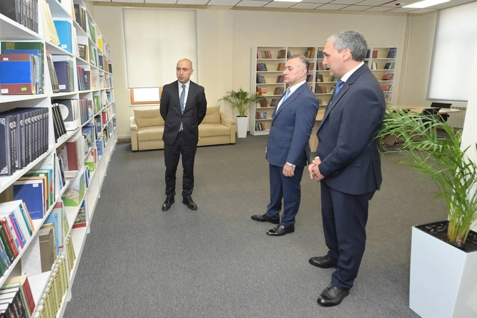 Emin Əmrullayev və Teymur Musayev Qarabağ Universitetinin Klinikasında olublar — FOTOLAR
