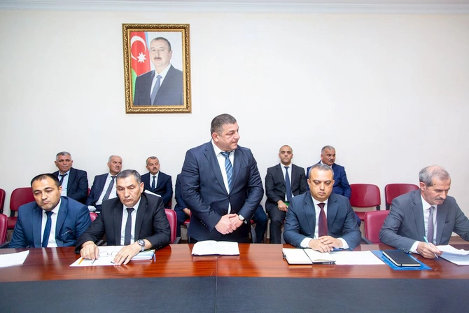 İcra başçısı tapşırıq verdi: Salyanda taxıl qərargahının mühüm iclası keçirildi — FOTOLAR