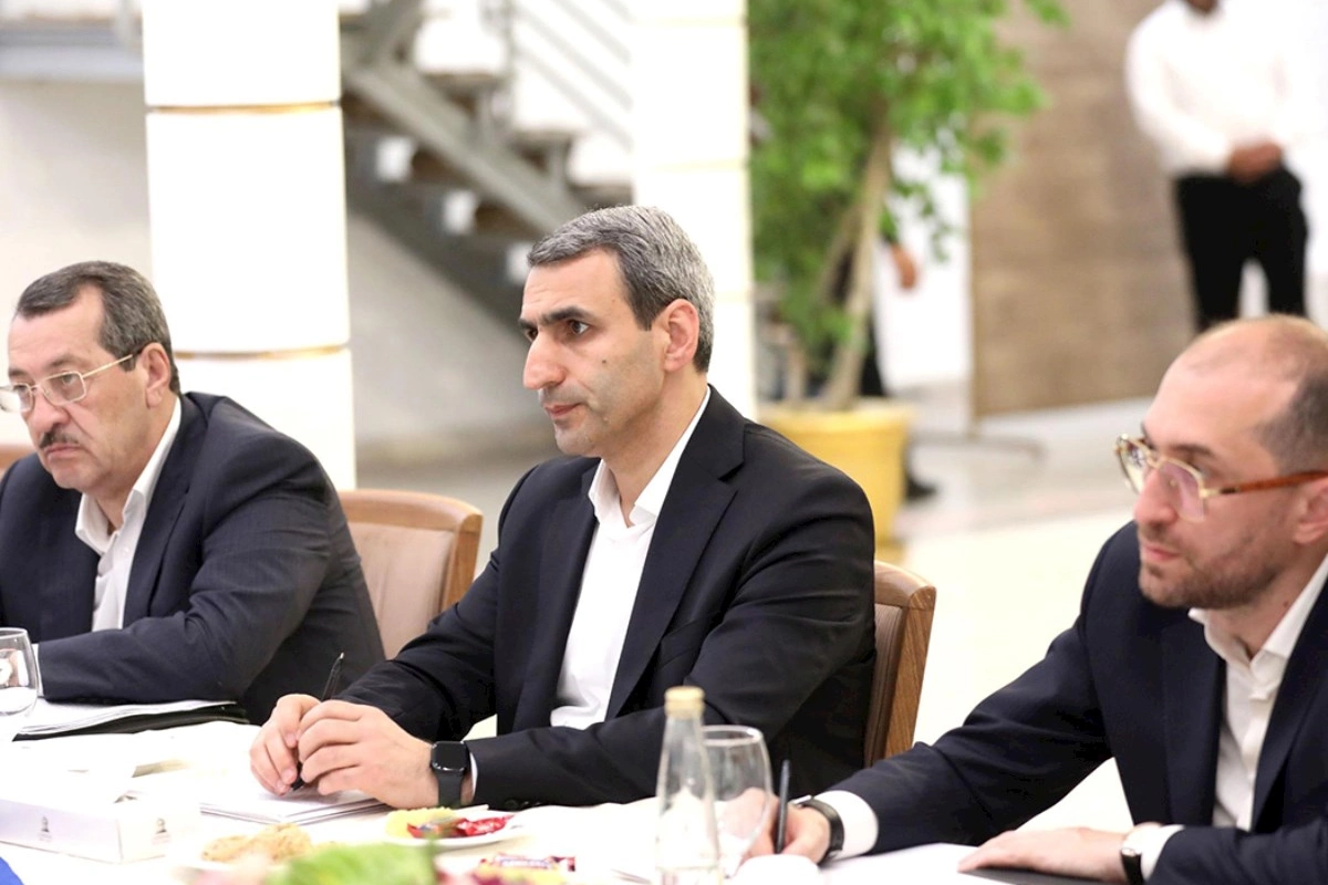 ADY sədri Astara Terminalında aparılan tikinti işləri ilə tanış oldu — FOTOLAR