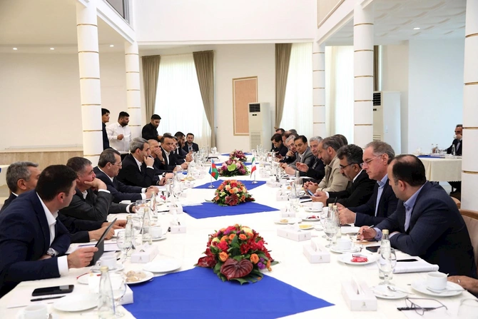 ADY sədri Astara Terminalında aparılan tikinti işləri ilə tanış oldu — FOTOLAR
