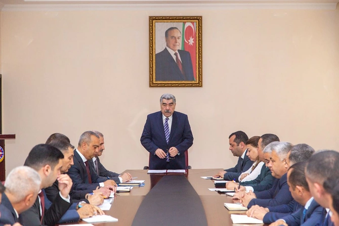 İcra başçısı tapşırıq verdi: Salyanda taxıl qərargahının mühüm iclası keçirildi — FOTOLAR