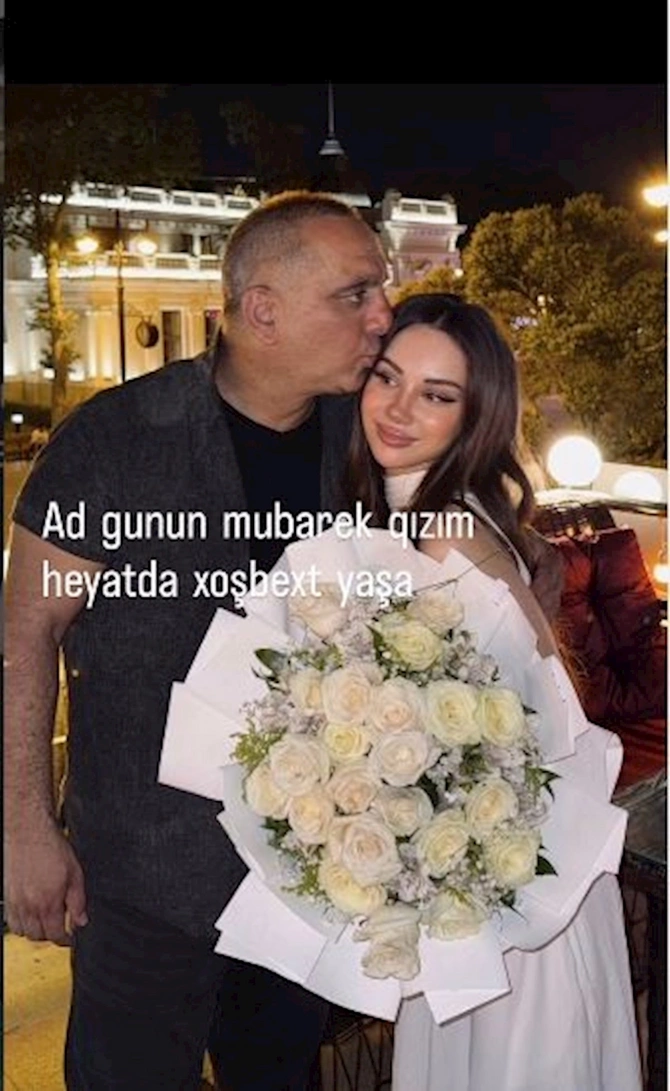 İbrahim Borçalının qızı ilə görüntüləri