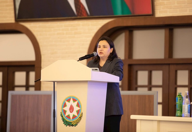 İsmayıllıda aqrar sahədə yeni Dövlət Proqramının müzakirəsi ilə bağlı regional müşavirə keçirilib — FOTOLAR İsmayıllıda aqrar sahədə yeni Dövlət Proqramının müzakirəsi ilə bağlı regional müşavirə keçirilib — FOTOLAR