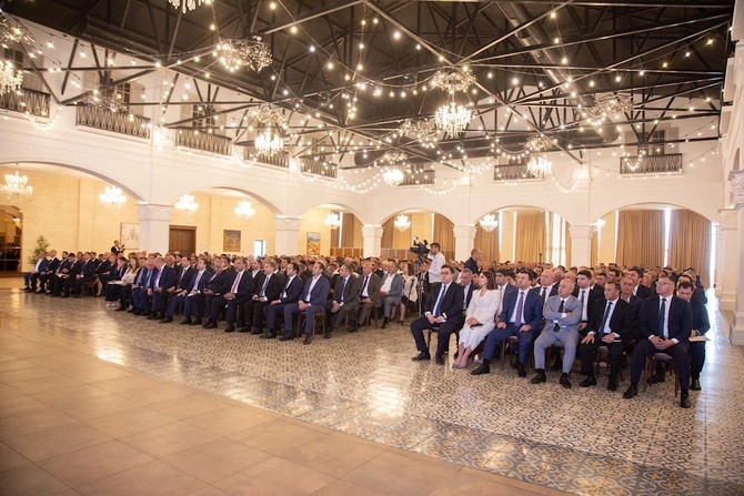 İsmayıllıda aqrar sahədə yeni Dövlət Proqramının müzakirəsi ilə bağlı regional müşavirə keçirilib — FOTOLAR İsmayıllıda aqrar sahədə yeni Dövlət Proqramının müzakirəsi ilə bağlı regional müşavirə keçirilib — FOTOLAR