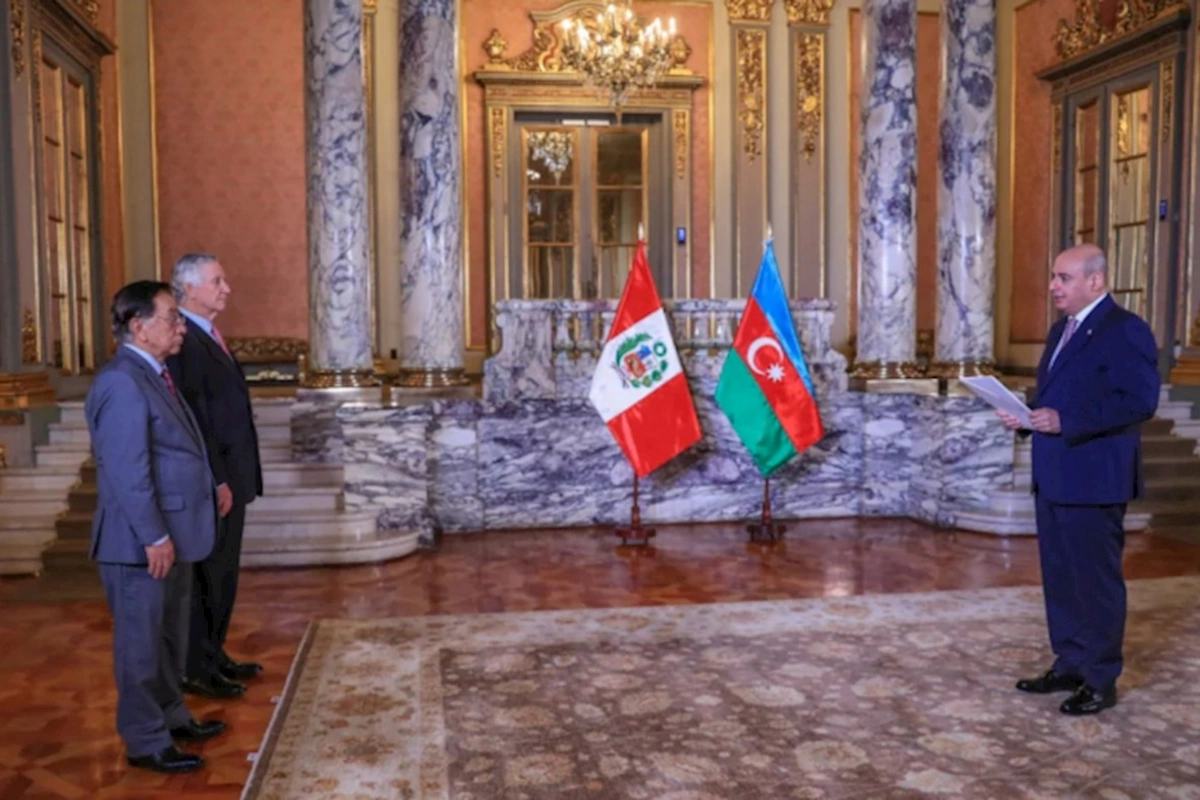 Peru Prezidenti Azərbaycan səfirinin etimadnaməsini qəbul edib