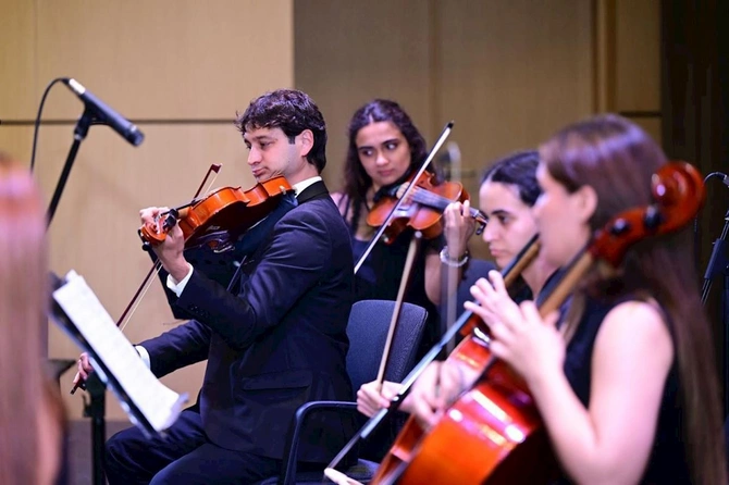 Xankəndi Mədəniyyət Mərkəzində ilk dəfə Milli Qurtuluş Gününə həsr olunan təntənəli konsert keçirilib — FOTOLAR