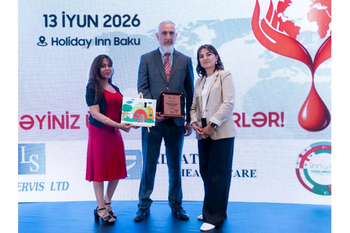 Bank Respublika qan donorluğuna dəstəyə görə təltif olundu — FOTOLAR