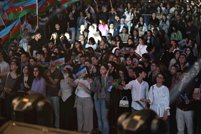Bakıda Milli Qurtuluş Gününə həsr olunan bayram konserti — FOTOLAR
