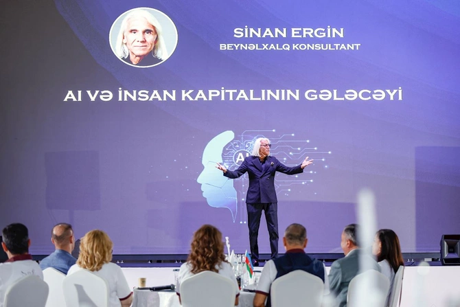 Veysəloğlu Şirkətlər Qrupu “Süni Zəka Dövründə Liderlik” mövzusunda forum keçirib — FOTOLAR