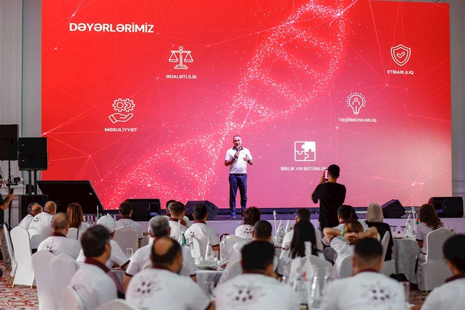 Veysəloğlu Şirkətlər Qrupu “Süni Zəka Dövründə Liderlik” mövzusunda forum keçirib — FOTOLAR