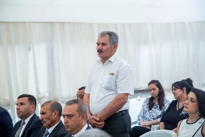 İcra başçısı Seyidsadıqlı kəndində görüş keçirib — FOTOLAR