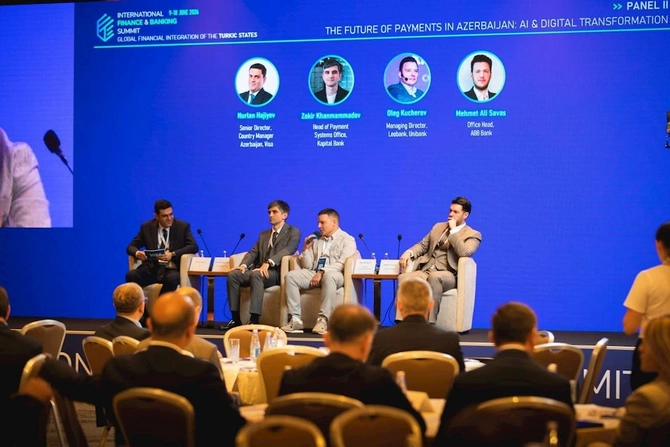 Unibank “Beynəlxalq Maliyyə və Bankçılıq Sammiti 2026“nın rəsmi tərəfdaşı olub — FOTOLAR Unibank “Beynəlxalq Maliyyə və Bankçılıq Sammiti 2026“nın rəsmi tərəfdaşı olub — FOTOLAR