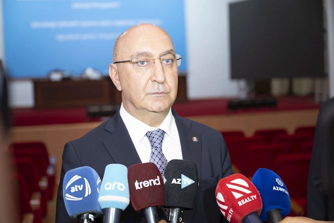 Ağcabədidə aqrar sahədə yeni Dövlət Proqramının müzakirəsi ilə bağlı regional müşavirə keçirilib — FOTOLAR