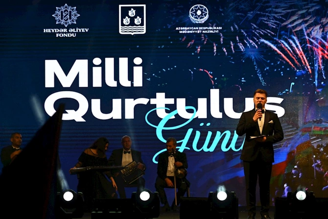 Bakıda Milli Qurtuluş Gününə həsr olunan bayram konserti — FOTOLAR