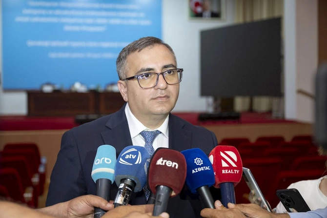 Ağcabədidə aqrar sahədə yeni Dövlət Proqramının müzakirəsi ilə bağlı regional müşavirə keçirilib — FOTOLAR