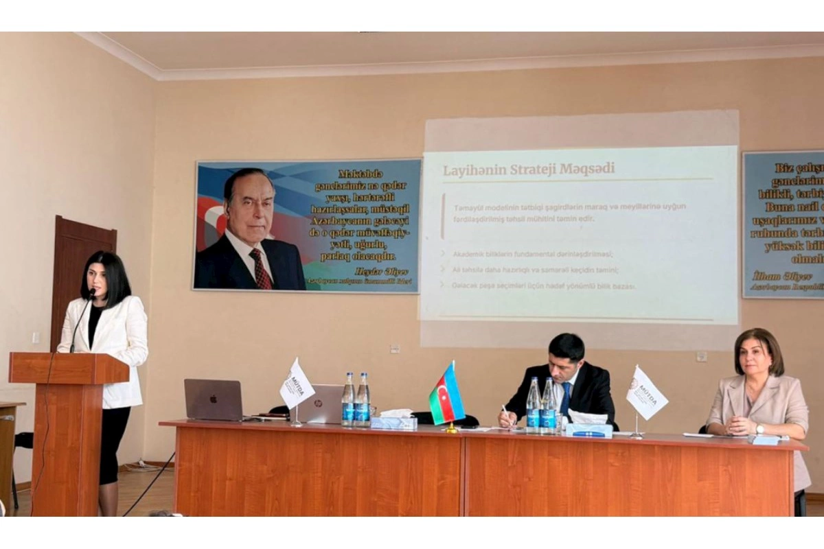 Valideynlərə yeni təmayül tədris modeli barədə məlumat verilib