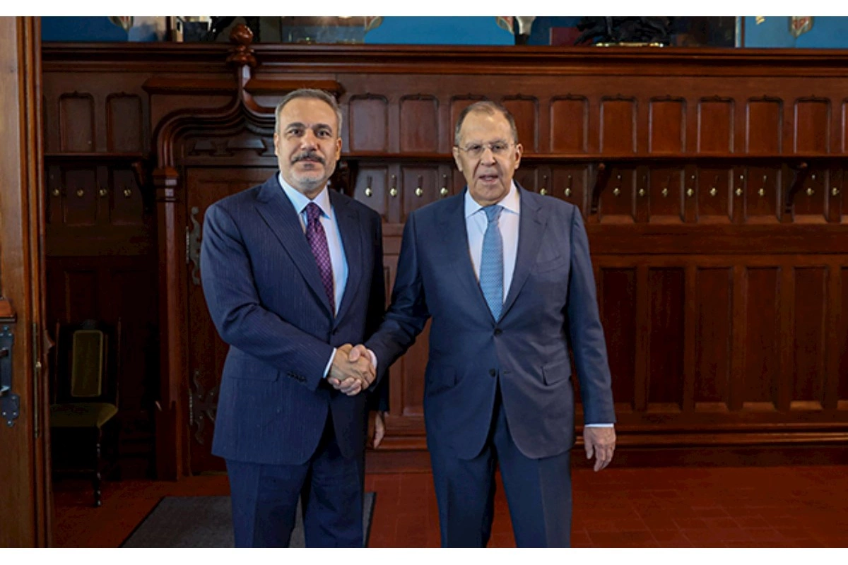 Hakan Fidan və Sergey Lavrovun mətbuat konfransı — CANLI