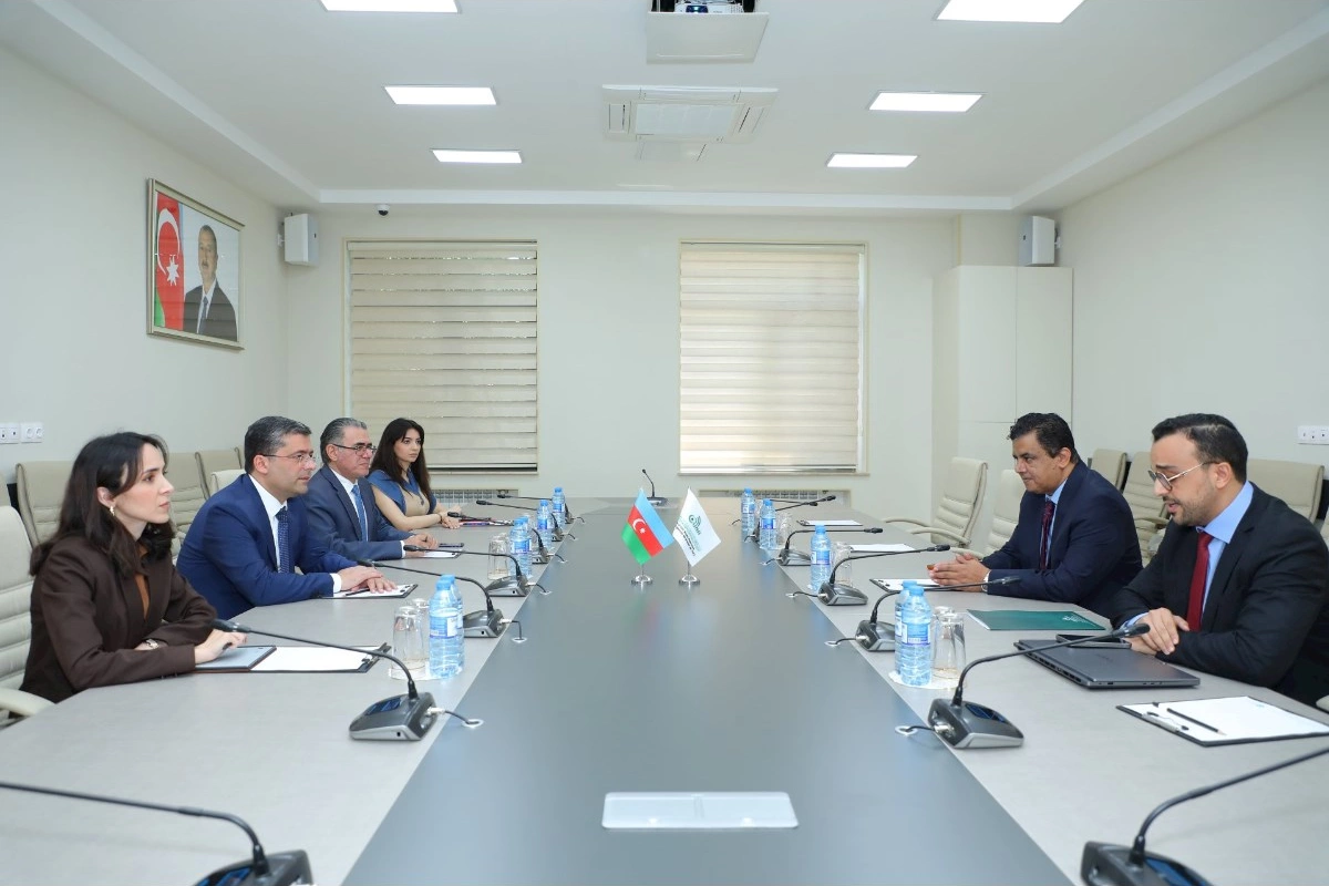 MEDİA-da İƏT-in Xəbər Agentlikləri Birliyinin baş direktoru ilə görüş keçirildi — FOTOLAR