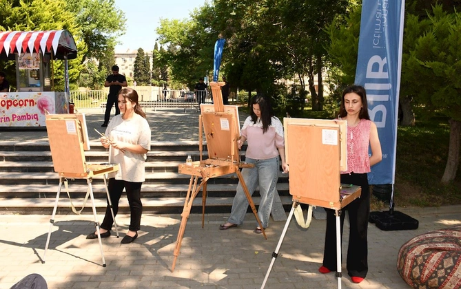 Bakıda “Milli Xalq Oyunları” Festivalı keçirildi — FOTOLAR