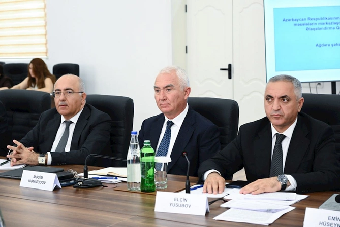 Əlaqələndirmə Qərargahının növbəti iclası Ağdərədə keçirildi — FOTOLAR (YENİLƏNİB) Əlaqələndirmə Qərargahının növbəti iclası Ağdərədə keçirildi — FOTOLAR (YENİLƏNİB)