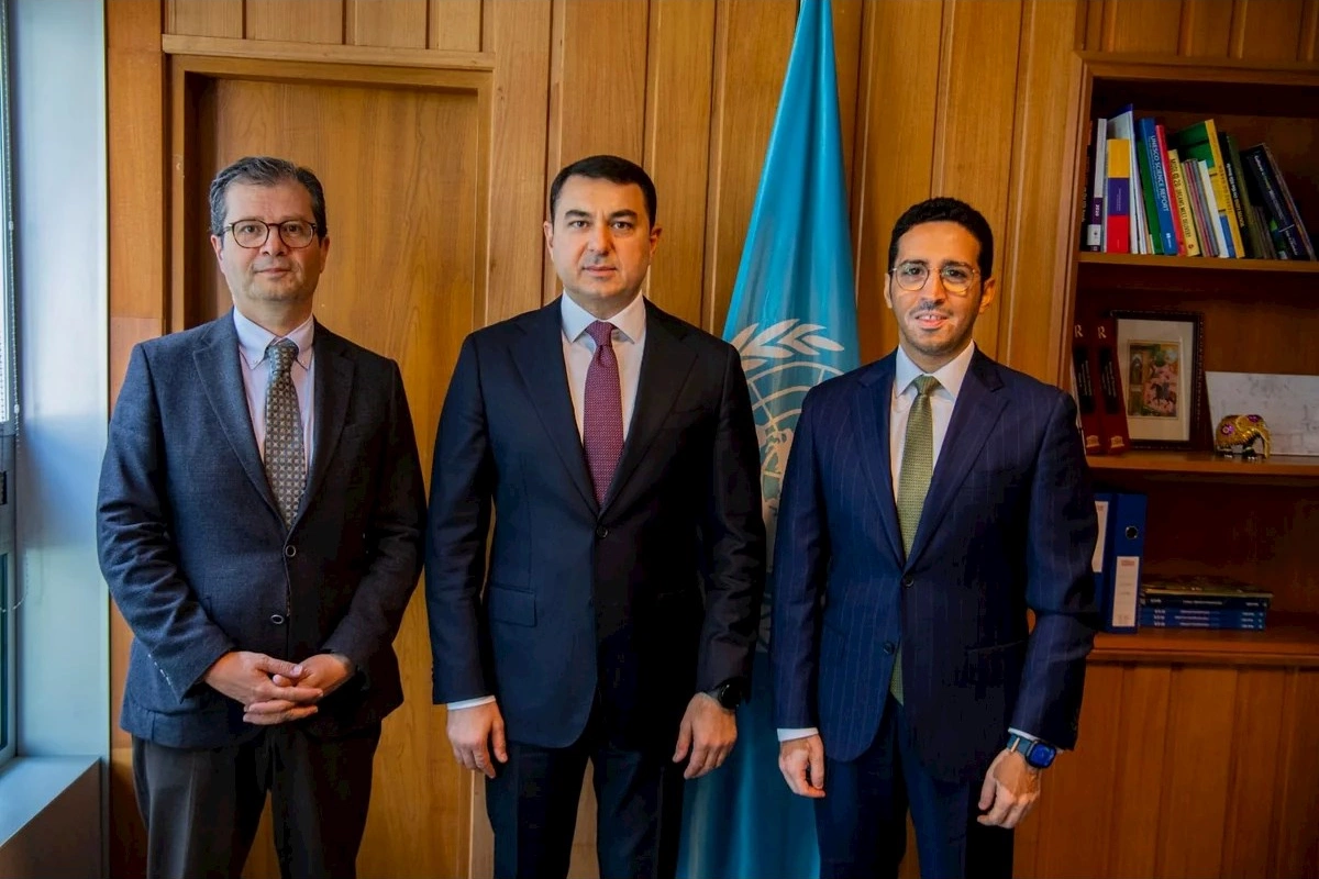 Adil Kərimli UNESCO İcraiyyə Şurasının sədri ilə çoxtərəfli əməkdaşlığı müzakirə edib — FOTO