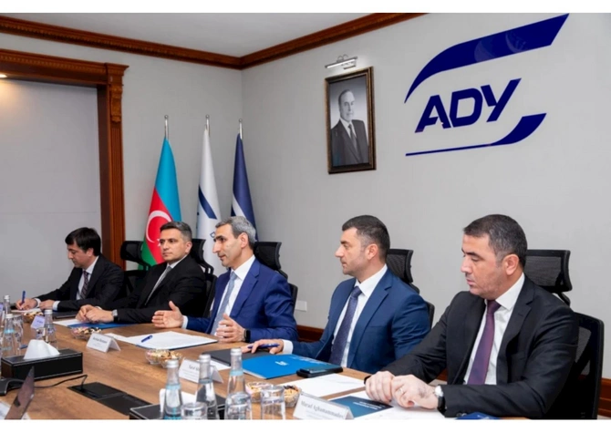 ADY və Asiya İnfrastruktur İnvestisiya Bankı arasında əməkdaşlıq istiqamətləri müzakirə edilib — FOTO