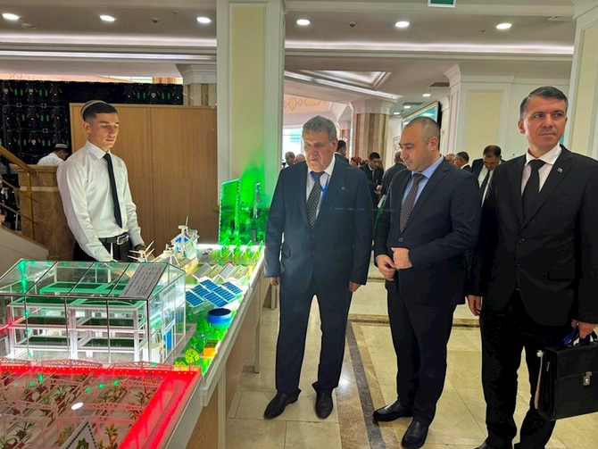 AMEA-nın prezidenti akademik İsa Həbibbəyli Türkmənistanın Elm Günü tədbirlərində iştirak edib — FOTOLAR AMEA-nın prezidenti akademik İsa Həbibbəyli Türkmənistanın Elm Günü tədbirlərində iştirak edib — FOTOLAR